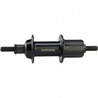 Втулка зад. Shimano TX500, v-br, 32отв, 8/9, гайки, ось185мм, черн. EFHTX5008EL