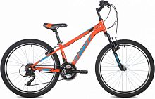 Велосипед FOXX 24" ATLANTIC оранжевый, алюминий, размер 12", 2022