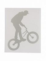 Наклейка световозвращающая "BMX", 100х85 мм, металлик, COVA™SPORT, 333-455