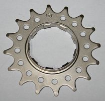 Звезда PRIMEAERO TRSK-F 16T, CR-MO шлицевая для втулки Single Speed
