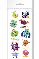Наклейки TRIX Little Monster детские, лист 98 х 210мм, инд. упак, STTX98210LM
