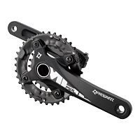 Шатуны PROWHEEL MPL-501-TT-120, 2x10 скоростей, 24-38T, 175 мм, FatBike, черная