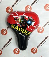 Седло детское "SADDLE" цвет красный