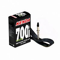 Камера KENDA 28" (700х18/25C)  F/V 60мм. СО СЪЕМНЫМ ЗОЛОТНИКОМ "узкая"-шоссейная, 5-516491