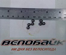 Шарик 6,35" 1шт. задн. втул. и коретки 1/4" WELDTITE (Англия), (200 в баночке), 7-06145