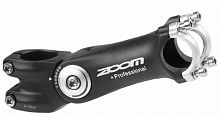 Вынос ZOOM регулир. 0-60` 125мм. 25,4мм алюм. кован. черный, 5-404164