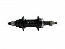 Втулка зад. JOY TECH 754DSE под трещ. 36сп. на гайках черная