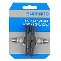 Колодки тормозные Shimano, для v-brake, M70T3, Y8BM9810A