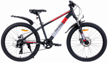 Велосипед TechTeam Sprint 24"х13 черно-красный