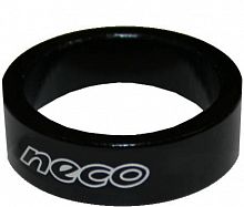 Кольцо проставочное "NECO AS3610 на рулевую колонку 1-1/8", 10мм, чёрное.