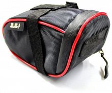 Сумка под седло, р-р 18х9х9 см, цвет черный, PROTECT, 555-534