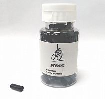 Колпачок на рубашку 1 шт. KMS 5 мм. тормозной нейлон. черный, (уп. 150 шт.) 3122656