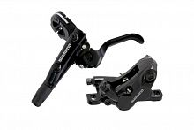 Тормоз диск. Shimano, MT501, BL(лев)/BR-MT520(передн), полимер. колодк., 1000мм, черный, EMT501EKLFP