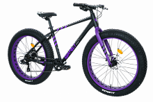 Велосипед TechTeam Garet 26"х18" Fat, черный, 2026