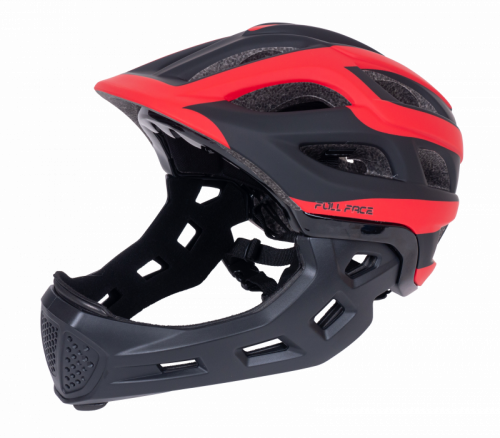 Шлем FullFace 1.0 красный, TechTeam