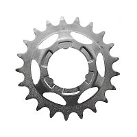 Звезда задн. Shimano, 21T(2.3мм), серебр.(DX) ASMGEAR21SP