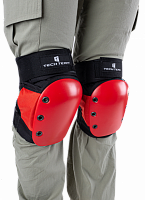 Защита TechTeam ARMOR BASIC M1 (S) колено + логти, цвет красный