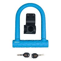 Велозамок 4Bike 610, тип U-Lock, стальной, с ключом, синий, ARV-610-BLU