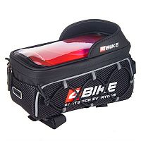 Сумка на верхнюю трубу рамы 4BIKE 14P48 черная, ARV000549