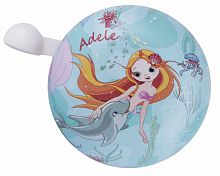 Звонок велосипедный "Adelle", 50мм. YL 43, цвет бирюзовый