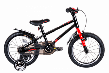 Велосипед TechTeam Gulliver 16" черный (алюмин) 2022