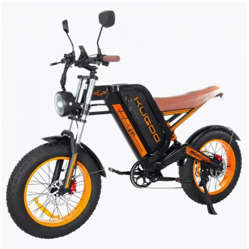 Электровелогибрид Kugoo V6, 750W 48V 28.6 Ah, (2299770003690)