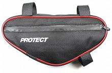 Сумка под раму, р-р 32х15х5 см, PROTECT, черно-красная, 555-542