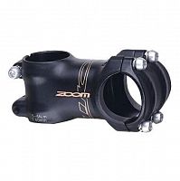 Вынос ZOOM TDS-D600-8FOV 50, L-50мм, 0°, под руль Ø31.8, черный, кованный алюм.