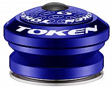 Рулевая TOKEN OMEGA-A3M BU 1-1/8" интегрир, 41,8 х 45°х45°., синяя CAMPA, пром. подш, 75г,