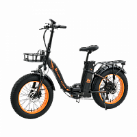 Электровелогибрид Kugoo Kirin V4 MAX 48V 15.6 Ah 750W, черный