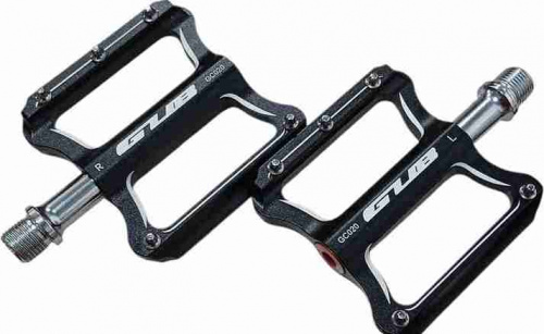 Педали GUB, GC020, AL, промподшипники, черные, GC020, black