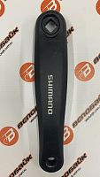 Шатун левый SHIMANO 170мм. под квадрат черный