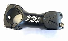 Вынос HORST нерегул. 1 1/8" 80мм/+7` д/руля 31,8мм алюм. черный, 00-180295