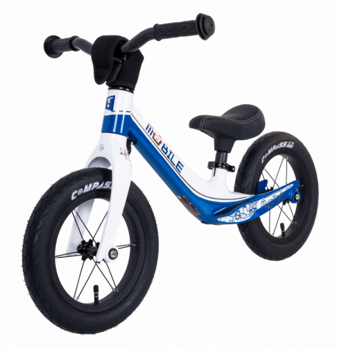 Беговел TechTeam Mobile white/blue, бело-синий