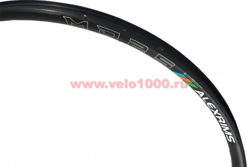 Обод 26" Alex Rims MD25 26" 36H BK, двойной, 559х25мм, 36отв, A/V, черный, для ДТ, пистон