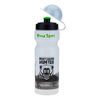Фляга VSB 21, с защитой от пыли 750мл, northern hunter (медведь)