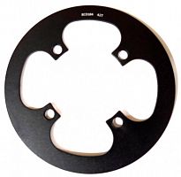 Защита звезды SHUN SHING MTB guard pressed 46T, 46Tх3мм, штампов. алюм, BCD=4х104мм, чёрная.