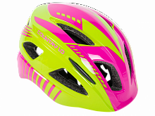 Шлем TechTeam Country 1.0 Pink, зелено-розовый