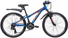 Велосипед NOVATRACK 24" EXTREME 13" синий. алюм. рама, 2024