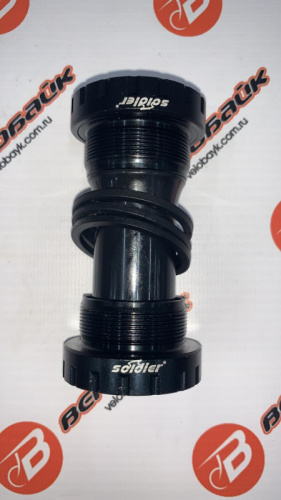Каретка Soldier HOLLOWTECH II, цвет черный