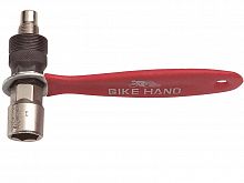 Ключ BIKE HAND YC-216A Съёмник шатуна "под квадрат" с рукояткой, NTB10871 