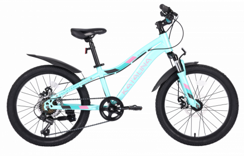 Велосипед TechTeam Katalina 20"х11" синий, 2026
