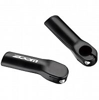 Рога ZOOM MT-C05, алюминий, D:22,2мм, длина 90мм, чёрные, NTB20645
