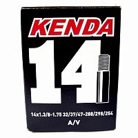 Камера KENDA 14х1,75/2,125 (47/57x254/263) автонипель, 5-511304