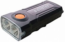 Фара Soldier 2 линзы, 3 режима мини, пластик. корпус, USB, SJ-3032-2LED