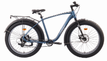 Велосипед TechTeam Flex 26"х20" Fat, синий, 2026