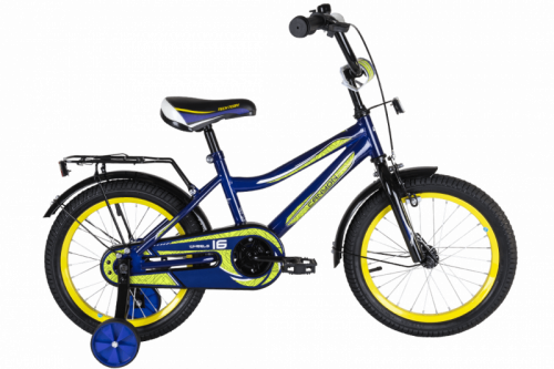Велосипед TechTeam Canyon 14" синий (сталь) 2022