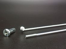 248мм. Спицы оцинк. 2,0мм 14G с ниппелями 1/2", ZTB98788