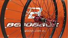 Комплект колес 26" Alex Rims VOLAR 2.3, черный (втулки 32" RIDE Trail QR Red)