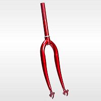 Вилка 20" (3192662-21) красная железная узкая